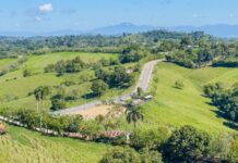 Inauguración de carretera que conecta al distrito municipal de Tavera con Jarabacoa, Abinader dice nunca antes se habían hecho tantas carreteras y tantas mejorías en la sierra
