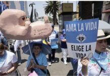 Colectivos civiles marchan al Congreso en México en rechazo al aborto y a la eutanasia