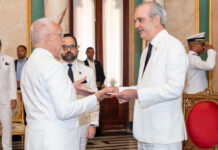 Presidente Abinader recibe cartas credenciales de seis nuevos embajadores acreditados ante el Gobierno dominicano