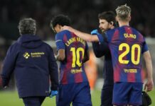 Lamine Yamal sufre rotura muscular y queda fuera de LaLiga, pero llegará al Mundial
