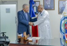 Andrés Bautista, ministro Administrativo de la Presidencia, visita Hospital General Docente de la Policía Nacional