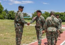 Comandante del Ejército supervisa puestos fronterizos en Elías Piña