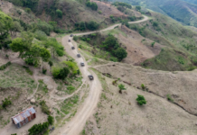 Ministros de Defensa y de la Presidencia realizan recorrido estratégico por la carretera Internacional