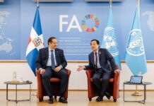 Ministro de Salud destaca avances de República Dominicana en nutrición y seguridad alimentaria durante reunión con la FAO