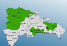 COE mantiene 14 provincias y el DN en alerta verde por vaguada