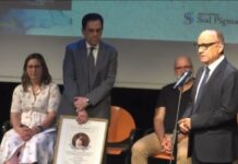 Escritor dominicano Osiris Madera recibe premio a la “Mejor Novela hispanoamericana” en la Feria del Libro de Madrid