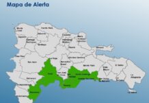 COE emite alerta verde para seis provincias por lluvias asociadas a onda tropical