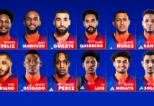 Estos son los 12 elegidos para partido de Dominicana vs. Estados Unidos