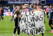 La FIFA presenta cargos contra jugadores de Argentina por pancarta de las Malvinas y pelea en el Mundial