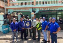 Derechos Humanos reconoce al Coronel De los Santos, Director Regional de DIGESETT en La Vega