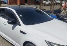 Policía Nacional recupera vehículo en La Vega el cual fue reportado como robado en San Pedro de Macorís