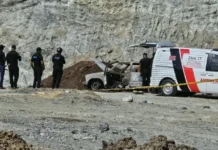 Encuentran cuerpo calcinado junto en una mina de la Autopista Duarte en La Vega