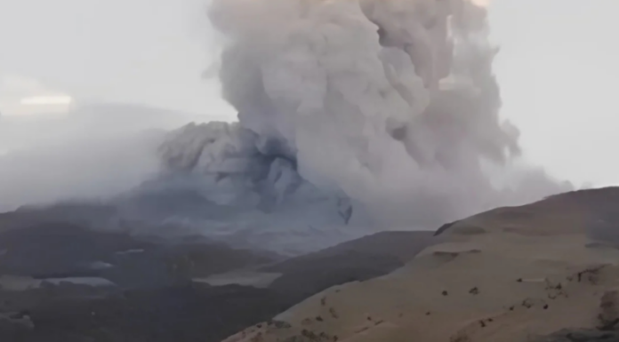 Volcán Puracé registra nuevo pulso de actividad horas después del fuerte terremoto en Colombia