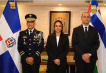 Faride Raful encabeza traspaso de mando en la Policía Nacional