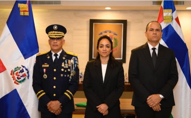 Faride Raful encabeza traspaso de mando en la Policía Nacional