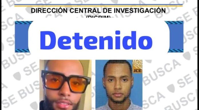 DICRIM captura en Santiago a hombre buscado por robo de caja fuerte con armas y dinero