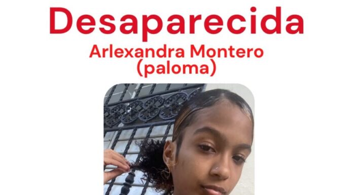 Adolescente de 16 años está desaparecida desde el sábado en Arenoso