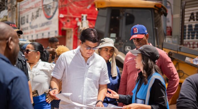 CAASD construye cisterna 50 mil galones de agua y avanza construcción multiuso en sector Las Cañitas