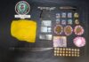 DINTEL ocupa presuntas sustancias narcóticas y arma de fuego durante operativos focalizados en La Vega