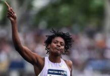 Marileidy Paulino vuelve a ganar en la Liga Diamante y mantiene su invicto en los 400 metros