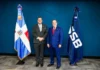 Ministro Magín Díaz juramenta a Enmanuel Cedeño Brea como nuevo superintendente de Bancos
