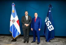 Ministro Magín Díaz juramenta a Enmanuel Cedeño Brea como nuevo superintendente de Bancos