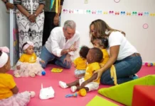 Presidente Abinader fortalece atención a la primera infancia con inauguración del CAIPI Canastica en San Cristóbal, que beneficiará a más de 250 niños y niñas