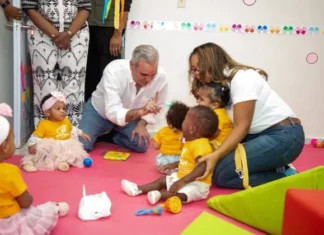 Presidente Abinader fortalece atención a la primera infancia con inauguración del CAIPI Canastica en San Cristóbal, que beneficiará a más de 250 niños y niñas