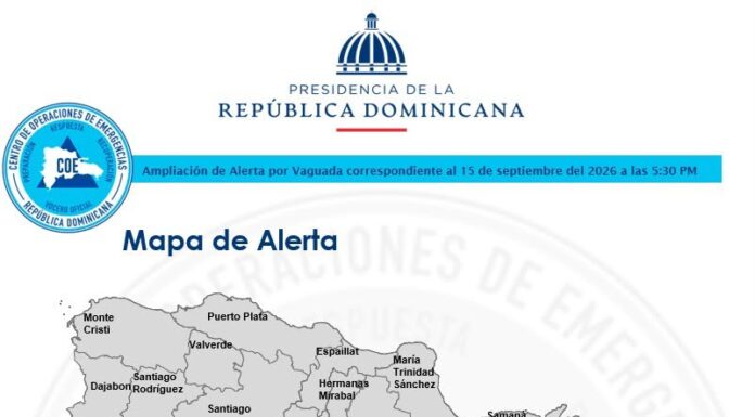 COE mantiene alerta verde en seis demarcaciones por vaguada