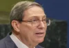 Video | Canciller de Cuba espera que “nunca ocurra” una acción militar de EE.UU. contra la isla