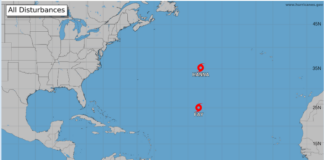 Las tormentas Hanna y Fay avanzan por el Atlántico central sin amenaza para tierra