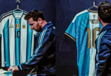 «Una camiseta para toda la vida»: Messi presenta la camiseta oficial para su despedida