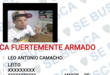 DICRIM busca a hombre acusado de robo agravado y porte ilegal de armas
