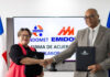 Emidom e Indomet firman acuerdo para instalar tres estaciones meteorológicas automáticas en Pedernales