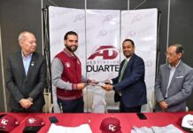 Gigantes del Cibao y Asociación Duarte renuevan alianza comercial por tres años