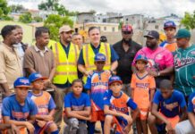 Ministro Jean Luis Rodríguez encabeza jornada de supervisión de proyectos de infraestructura social en Santo Domingo Norte y construcción del play de Los Girasoles