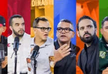 DINASTÍA DEPORTIVA REÚNE EN CABINA A LOS SEIS GERENTES DE LIDOM Y SE CONSOLIDA COMO PUNTO DE ENCUENTRO CON LA FANATICADA