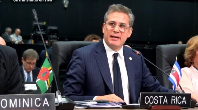 Costa Rica tilda de «vil tiranía» al Gobierno de Cuba y reafirma ruptura diplomática