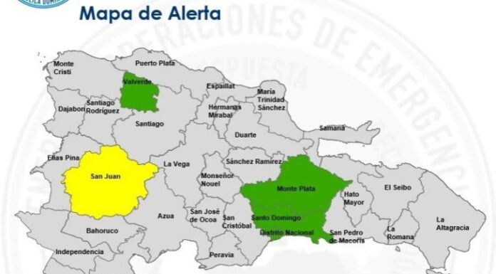 Disminuyen a 5 las localidades en alertas por vaguada
