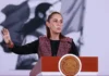 Video | Sheinbaum dice que México “no es colonia de ningún país” frente a mapa publicado por Trump