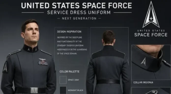 Trump propone para la Fuerza Espacial un uniforme inspirado en una sátira del fascismo