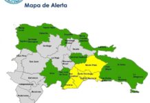 Lluvias mantienen a cinco provincias en alerta amarilla y 16 en verde