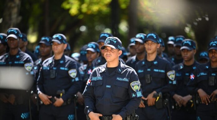 Policía Nacional activa Ruta Azul con 84 agentes para reforzar el patrullaje en el Distrito Nacional