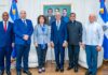 Presidente del Senado recibe a embajadora de España y abordan cooperación en ciberseguridad