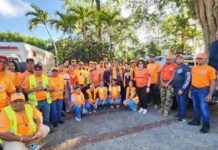 Defensa Civil refuerza prevención ante accidentes y ahogamientos por Día de Las Mercedes en Santiago