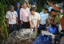 Fellito Suberví resuelve problema de agua de dos décadas en La Puya y La Yagüita