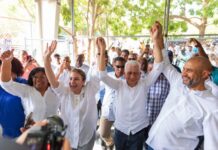 Carolina Mejía juramenta equipos en Bahoruco y llama a trabajar de cara a 2028