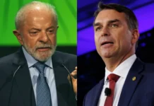Con el 100 % escrutado, Flávio Bolsonaro logró el 47,03 % de los votos y Lula, el 45,16 %