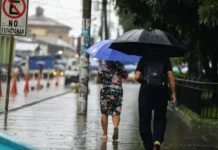 Onda tropical provoca ampliación de alertas del COE en siete provincias y el Distrito Nacional