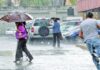 Este lunes habrá menos lluvias, pero persistirán aguaceros aislados y calor de hasta 34 °C